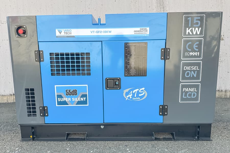 Dieselgenerator Vario Tech VT-GF2-15KW Super Silent + ATS